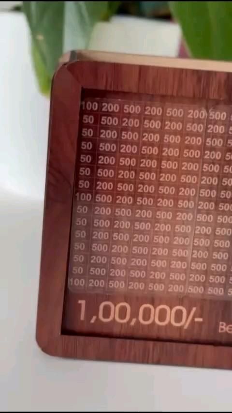 Savings Challenge Piggy Bank